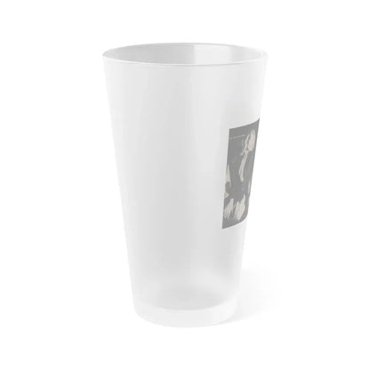 Jayne Mansfield #305 - JAYNE Pocket Magazine Pages 54 & 55 (Vintage Female Icon) Frosted Pint Glass 16oz - Go Mug Yourself