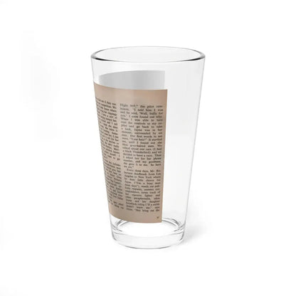 Jayne Mansfield #308 - JAYNE Pocket Magazine Pages 60 & 61 (Vintage Female Icon) Pint Glass 16oz - Go Mug Yourself