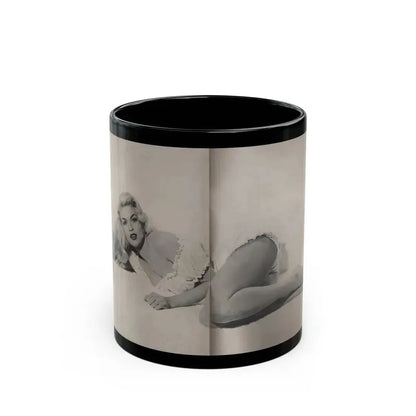 Jayne Mansfield #313 - JAYNE Pocket Magazine Joined (Vintage Female Icon) Black Coffee Mug 11oz - Go Mug Yourself
