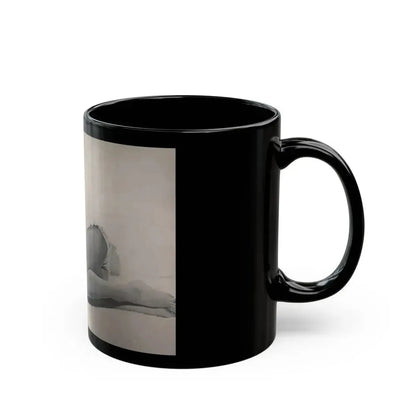 Jayne Mansfield #313 - JAYNE Pocket Magazine Joined (Vintage Female Icon) Black Coffee Mug - Go Mug Yourself