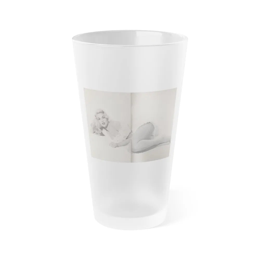 Jayne Mansfield #313 - JAYNE Pocket Magazine Joined (Vintage Female Icon) Frosted Pint Glass 16oz-16oz-Frosted-Go Mug Yourself