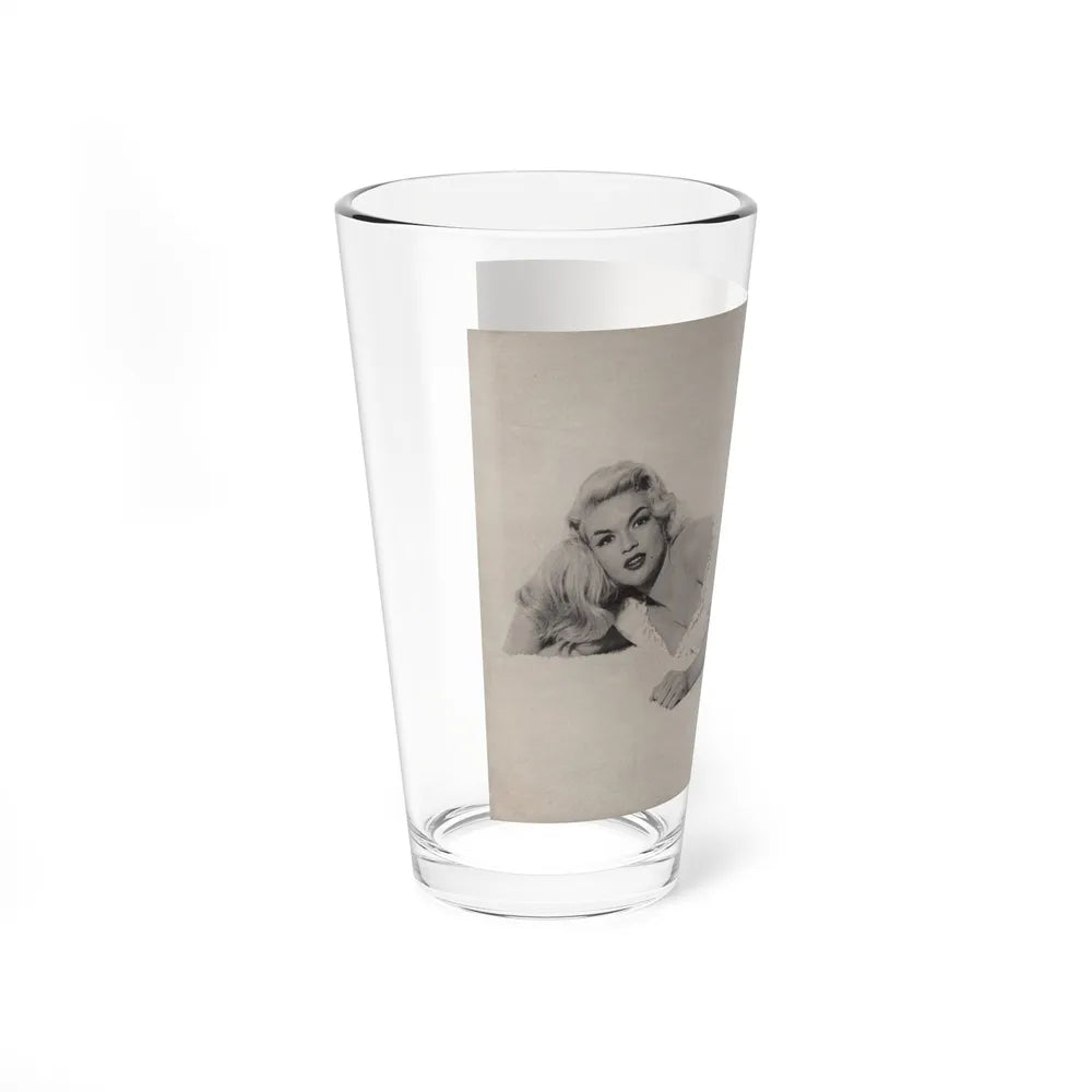 Jayne Mansfield #313 - JAYNE Pocket Magazine Joined (Vintage Female Icon) Pint Glass 16oz-Go Mug Yourself