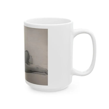 Jayne Mansfield #313 - JAYNE Pocket Magazine Joined (Vintage Female Icon) White Coffee Mug - Go Mug Yourself