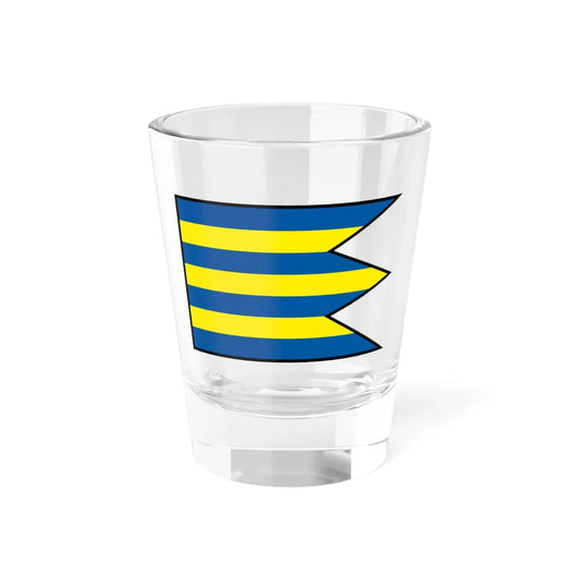 Jazernica Turcianske Teplice Flag (Slovakia) Shot Glass 1.5oz 1.5oz - Go Mug Yourself