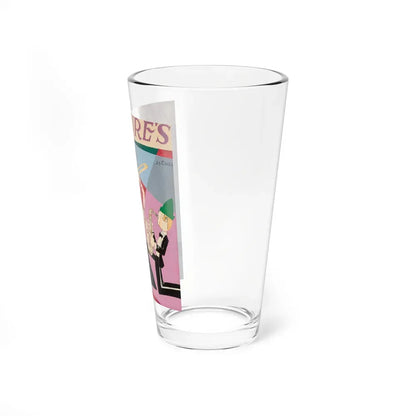 Jazz, McClure magazine cover preliminary, August - Pint Glass 16oz - Go Mug Yourself