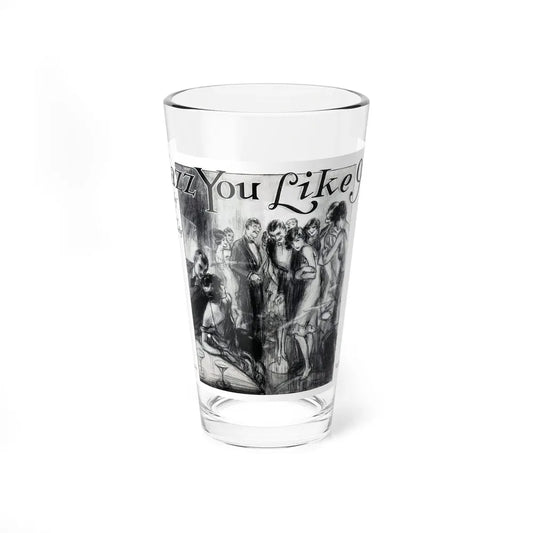 Jazz You Like It, America's Humor (1), February 1927 - Pint Glass 16oz 16oz - Go Mug Yourself