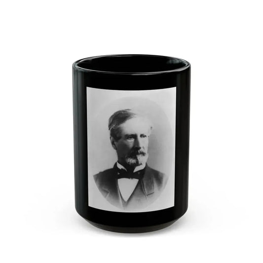 J.C. Pemberton, Head-And-Shoulders Portrait, Facing Right (U.S. Civil War) Black Coffee Mug 15oz - Go Mug Yourself