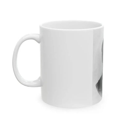 J.C. Pemberton, Head-And-Shoulders Portrait, Facing Right (U.S. Civil War) White Coffee Mug - Go Mug Yourself