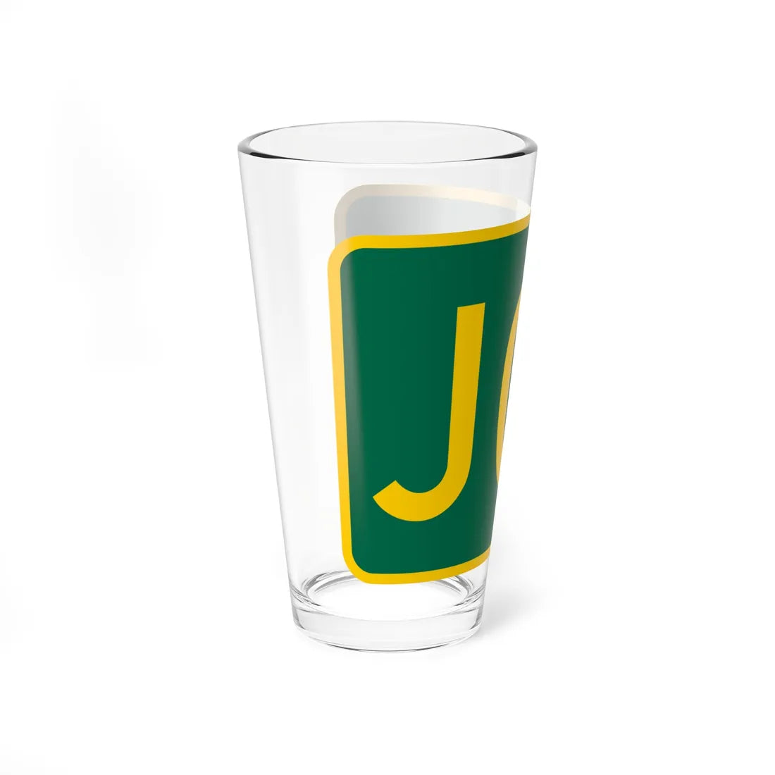 Jct plate GSP (New Jersey) (Road Sign) Pint Glass 16oz - Go Mug Yourself