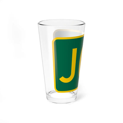 Jct plate GSP (New Jersey) (Road Sign) Pint Glass 16oz - Go Mug Yourself