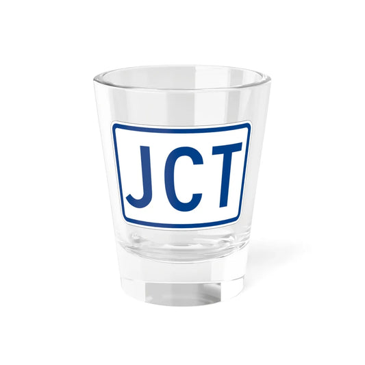 Jct plate South Carolina (South Carolina) (Road Sign) Shot Glass 1.5oz 1.5oz - Go Mug Yourself