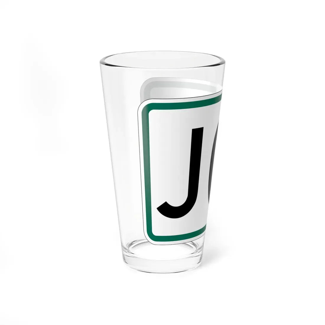 Jct plate South Dakota (South Dakota) (Road Sign) Pint Glass 16oz - Go Mug Yourself