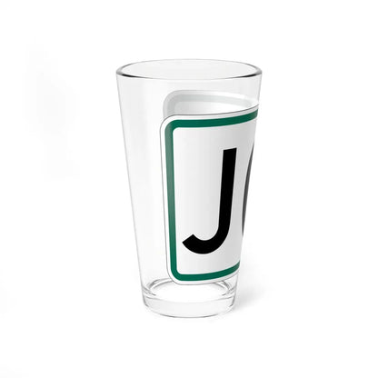 Jct plate South Dakota (South Dakota) (Road Sign) Pint Glass 16oz - Go Mug Yourself
