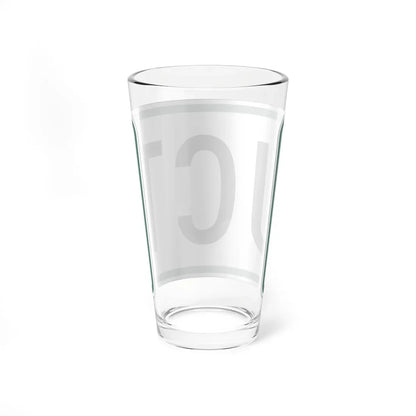 Jct plate South Dakota (South Dakota) (Road Sign) Pint Glass 16oz - Go Mug Yourself