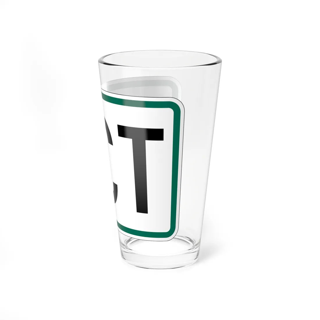 Jct plate South Dakota (South Dakota) (Road Sign) Pint Glss 16oz - Go Mug Yourself