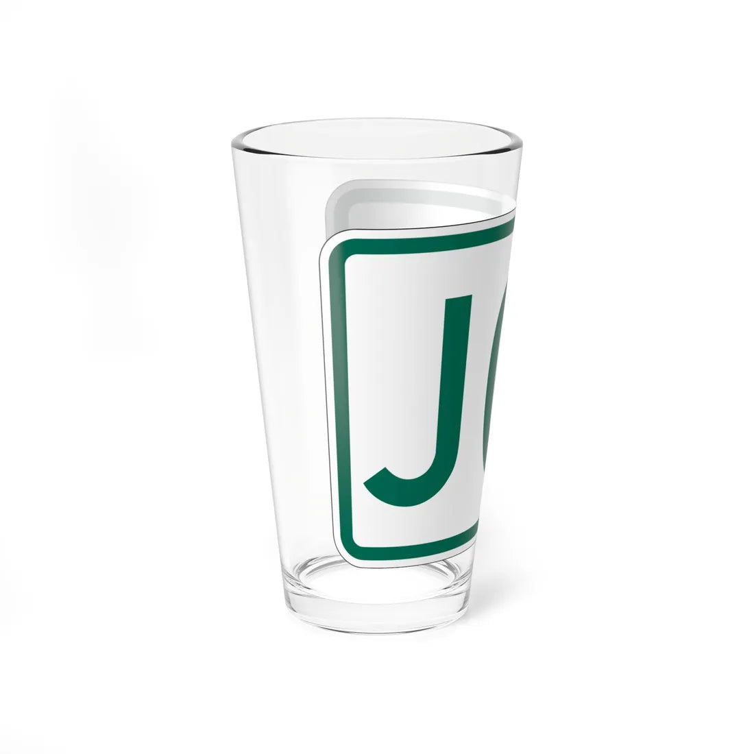 Jct plate Vermont (Vermont) (Road Sign) Pint Glass 16oz - Go Mug Yourself