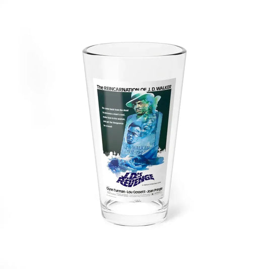 J.D.'S REVENGE 1976 Movie Poster - Pint Glass 16oz 16oz - Go Mug Yourself