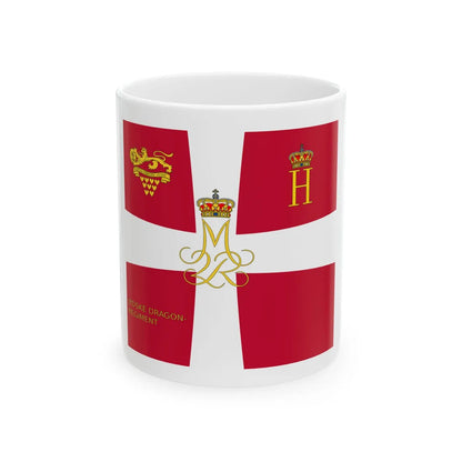 JDR Standard (Denmark) White Coffee Mug 11oz - Go Mug Yourself