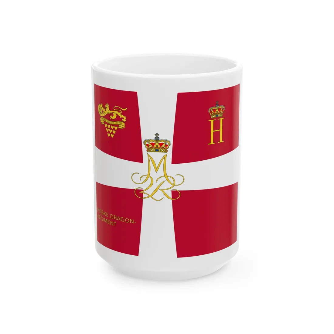 JDR Standard (Denmark) White Coffee Mug 15oz - Go Mug Yourself