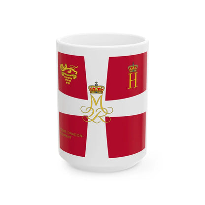 JDR Standard (Denmark) White Coffee Mug 15oz - Go Mug Yourself
