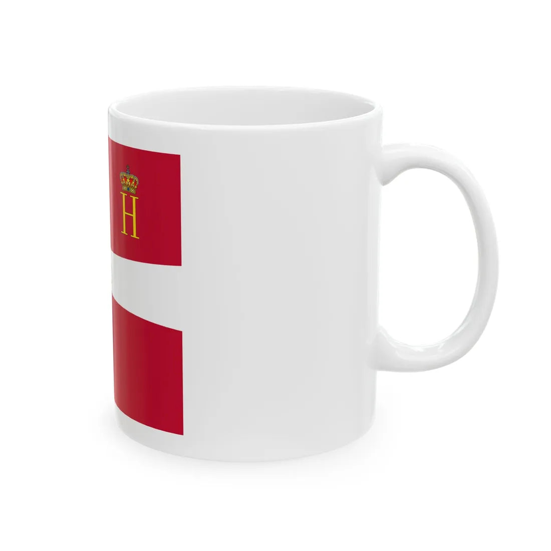 JDR Standard (Denmark) White Coffee Mug - Go Mug Yourself
