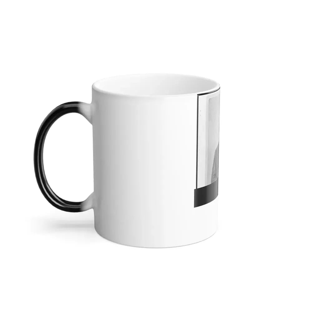 Jean Allard Jeancon, Union Officer, Half-Length Portrait, Seated, Facing Front (U.S. Civil War) Color Changing Coffee Mug 11oz - Go Mug Yourself
