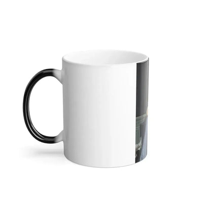 Jean-Auguste-Dominique Ingres (1780-1867) Comtesse d'Haussonville - Oil on Canvas 1845 - Color Changing Mug 11oz - Go Mug Yourself