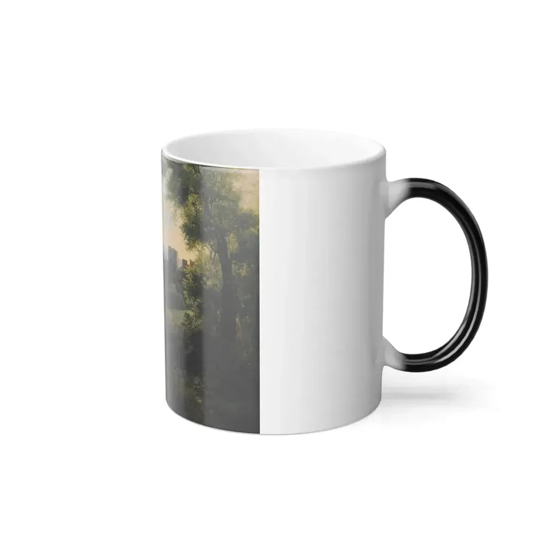 Jean Charles Joseph Remond (1795-1875) Arcadian landscape - Oil on Canvas 1820 - Color Changing Mug 11oz - Go Mug Yourself