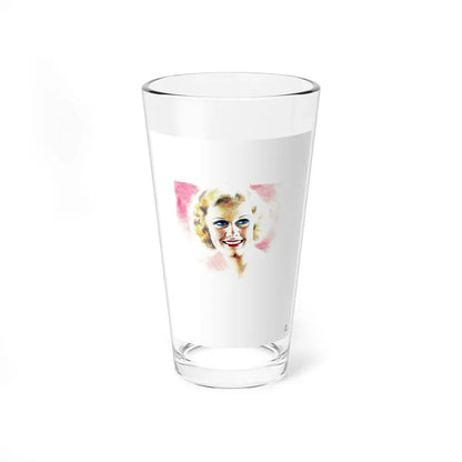 Jean Harlow - Pint Glass 16oz 16oz - Go Mug Yourself