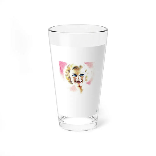 Jean Harlow - Pint Glass 16oz 16oz - Go Mug Yourself