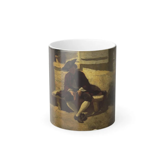 Jean Louis Ernest Meissonier (1815-1891) Young Man with a Book - Color Changing Mug 11oz 11oz - Go Mug Yourself