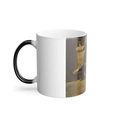 Jean Louis Ernest Meissonier (1815-1891) Young Man with a Book - Color Changing Mug 11oz - Go Mug Yourself