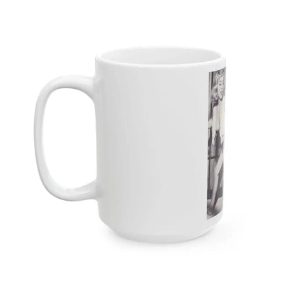 Jeanne Carmen #104 (Vintage Female Icon) White Coffee Mug - Go Mug Yourself