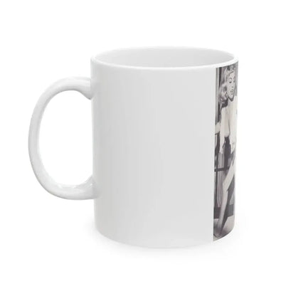 Jeanne Carmen #104 (Vintage Female Icon) White Coffee Mug - Go Mug Yourself