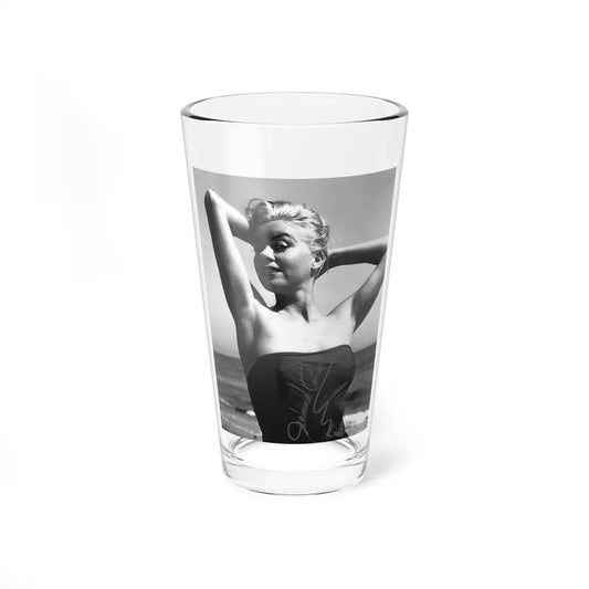 Jeanne Carmen #106 (Vintage Female Icon) Pint Glass 16oz 16oz - Go Mug Yourself