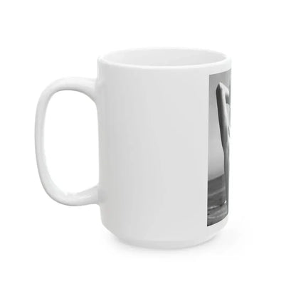 Jeanne Carmen #106 (Vintage Female Icon) White Coffee Mug - Go Mug Yourself