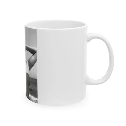 Jeanne Carmen #106 (Vintage Female Icon) White Coffee Mug - Go Mug Yourself