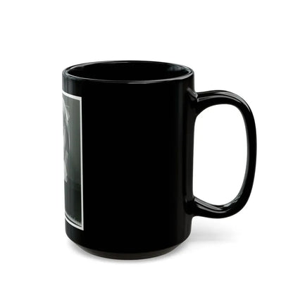 Jeanne Carmen #107 (Vintage Female Icon) Black Coffee Mug - Go Mug Yourself