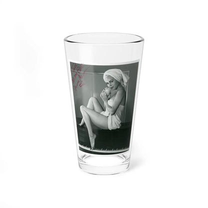 Jeanne Carmen #107 (Vintage Female Icon) Pint Glass 16oz 16oz - Go Mug Yourself
