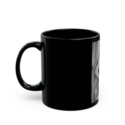 Jeanne Carmen #132 (Vintage Female Icon) Black Coffee Mug - Go Mug Yourself