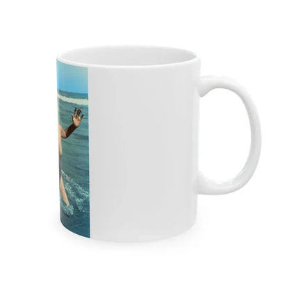 Jeanne Carmen #136 (Vintage Female Icon) White Coffee Mug - Go Mug Yourself