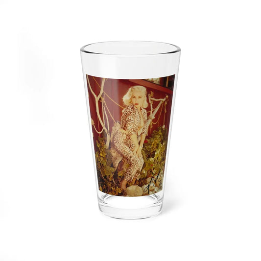Jeanne Carmen #141 (Vintage Female Icon) Pint Glass 16oz 16oz - Go Mug Yourself