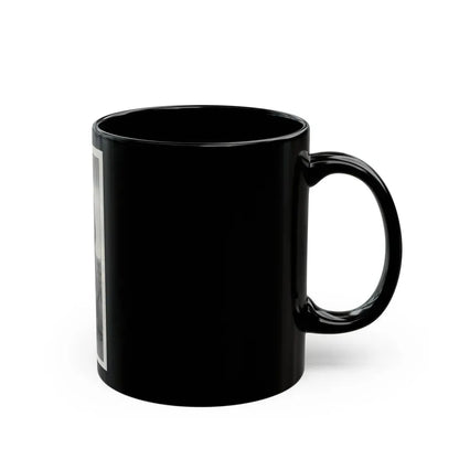 Jeanne Carmen #146 - Celebrity Sleuth Magazine B&W Photo Cropped (Vintage Female Icon) Black Coffee Mug - Go Mug Yourself