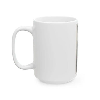 Jeanne Carmen #146 - Celebrity Sleuth Magazine B&W Photo Cropped (Vintage Female Icon) White Coffee Mug - Go Mug Yourself