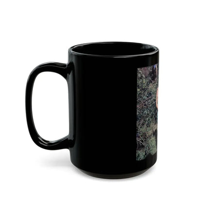 Jeanne Carmen #156 (Vintage Female Icon) Black Coffee Mug - Go Mug Yourself