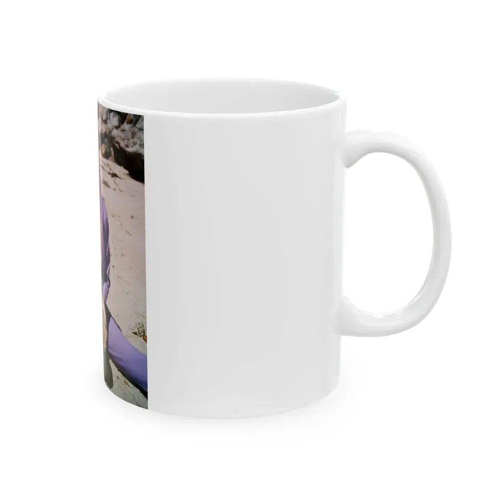 Jeanne Carmen #17 (Vintage Female Icon) White Coffee Mug - Go Mug Yourself