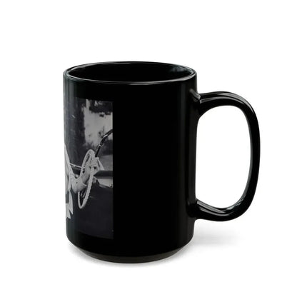 Jeanne Carmen #205 (Vintage Female Icon) Black Coffee Mug - Go Mug Yourself