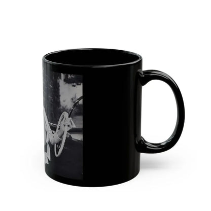 Jeanne Carmen #205 (Vintage Female Icon) Black Coffee Mug - Go Mug Yourself