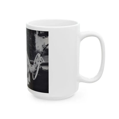 Jeanne Carmen #205 (Vintage Female Icon) White Coffee Mug - Go Mug Yourself