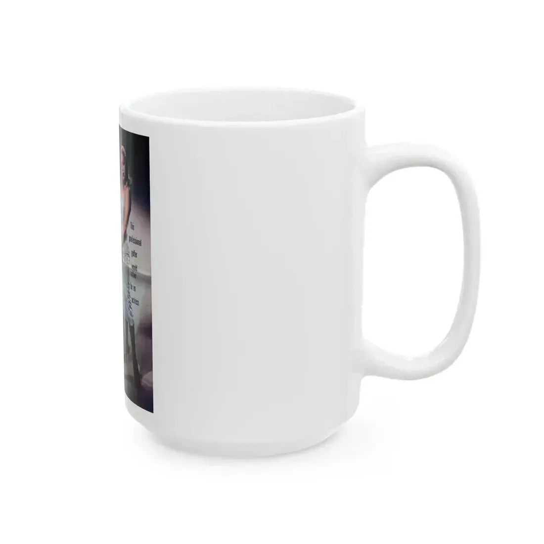 Jeanne Carmen #206 (Vintage Female Icon) White Coffee Mug - Go Mug Yourself